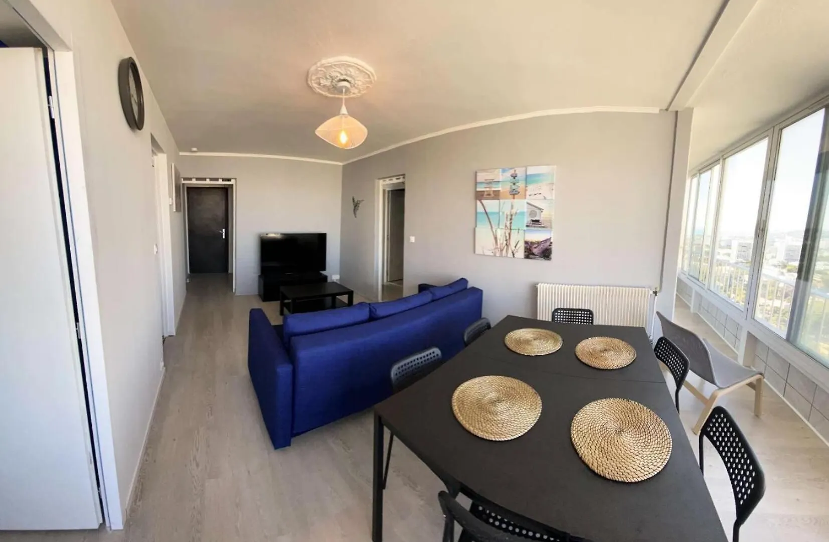 Residence Rouviere - Grand Appartement Vue Mer Budget Maitrise Mae-9664 Марсель